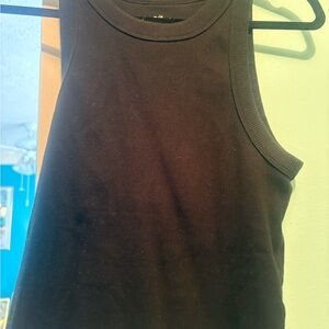 Black Sleeveless Women's Top